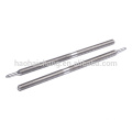 China supplier custom made threaded thin steel rod